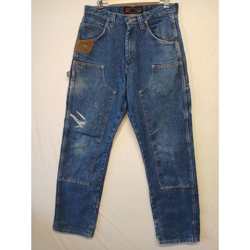 Double knee Carpenter jeans Riggs by wrangler size 31 x34 Grunge workwear